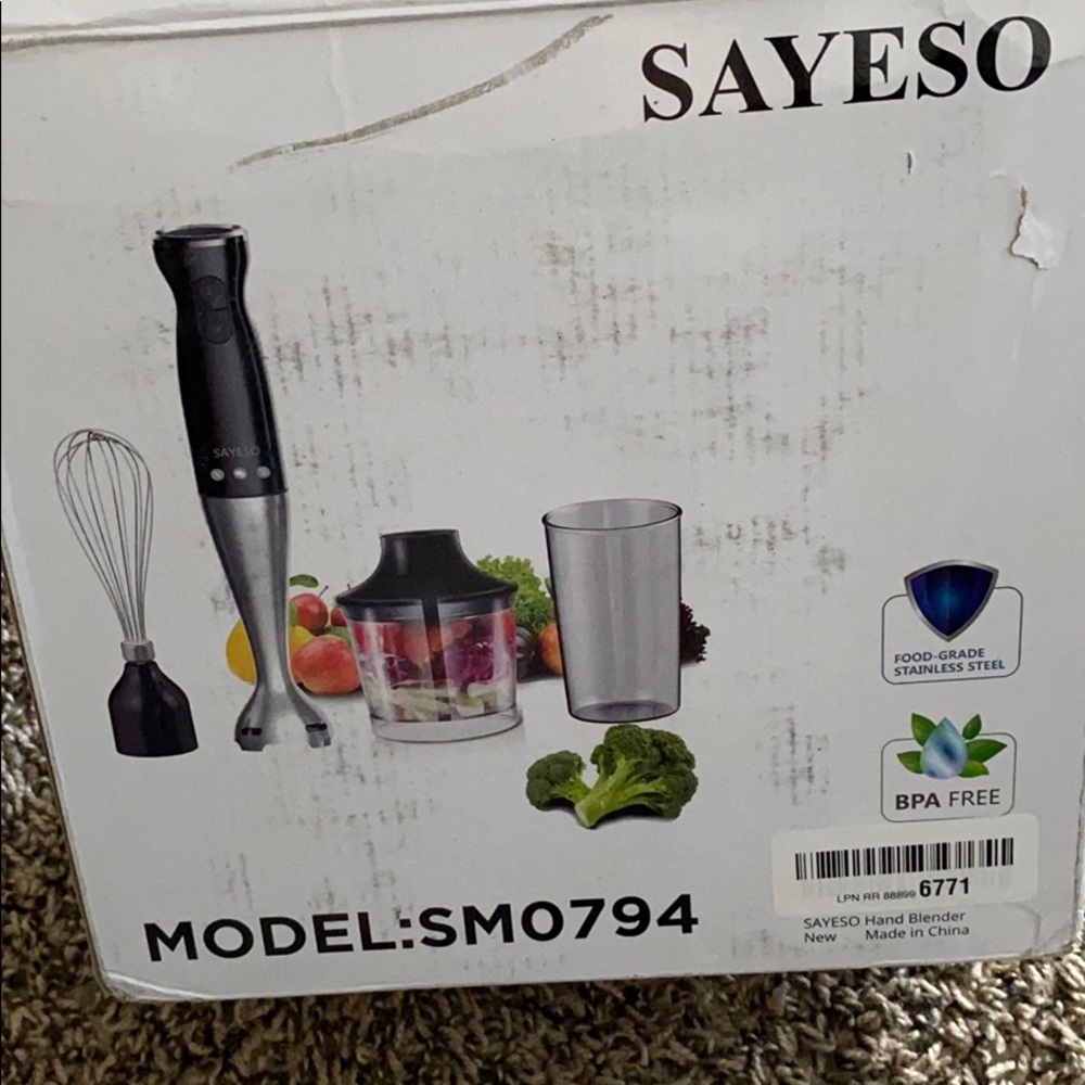 SAYESO hand blender